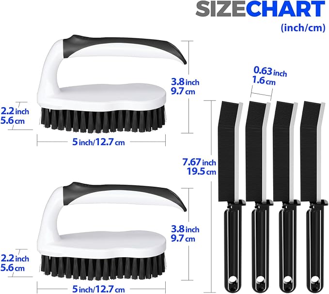 Scrub Brush - 6 Pack, Scrub Brushes - Image 6