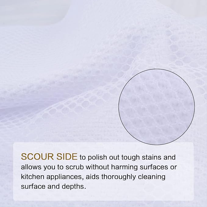 SINLAND Microfiber Dish Cloth Washing Cloths - Image 2