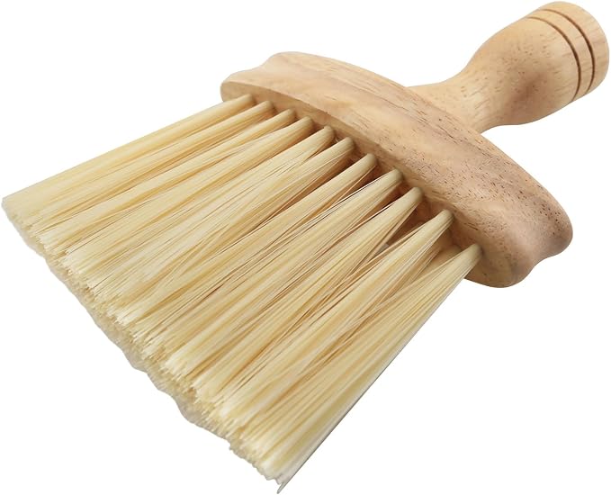 E-outstanding Wooden Handle Multifunctional Soft Bristle Dusting Brush Car Air - Image 4