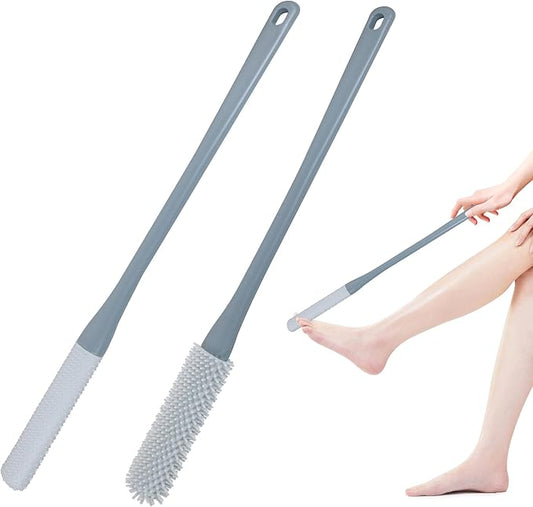 OWIIZI Toe Cleaning Brush 15.7" Foot Scrubber in Shower by OWIIZI