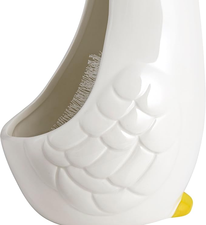 Duck Ceramic Toilet Brush Holder - Image 7