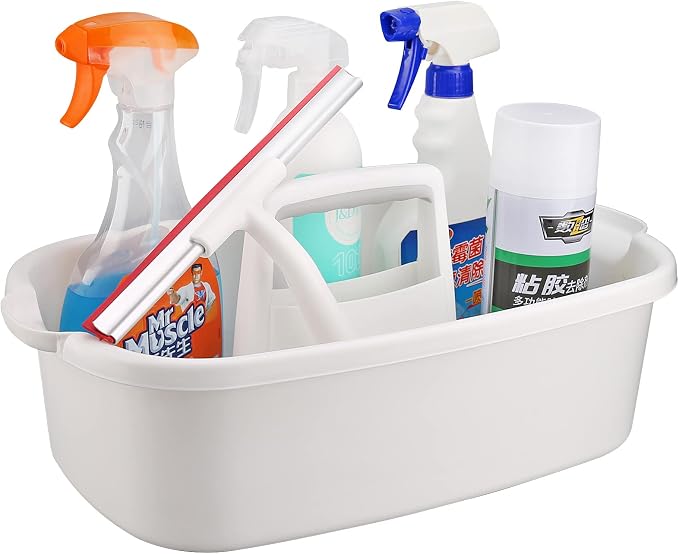 Cleaning Supplies Caddy, Household Tool Organizer by KeFanta