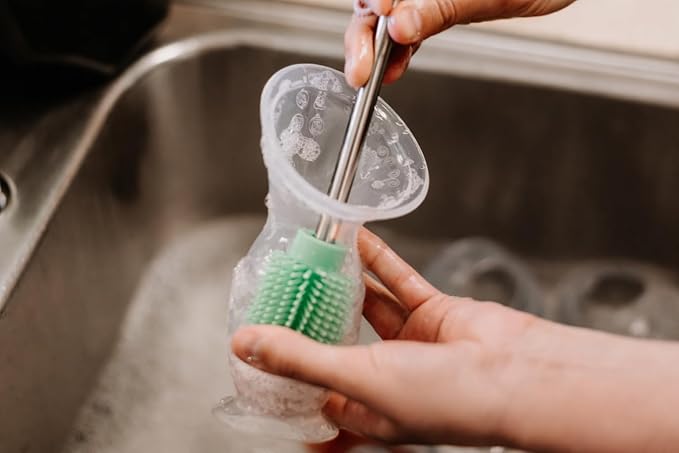 Haakaa Silicone Cleaning Brush Kit – Household Cleaning Brushes - Image 9