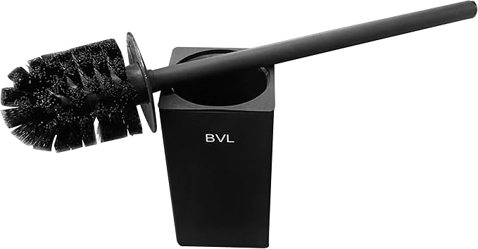 BVL Toilet Brush and Holder Black Toilet Bowl Brush - Image 4