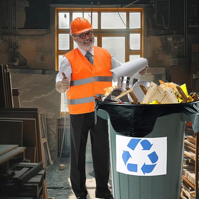 Contractor Heavy Duty Trash Bags 55 Gallon | 52 Count | 2 MIL | 36" X 56" | - Image 7