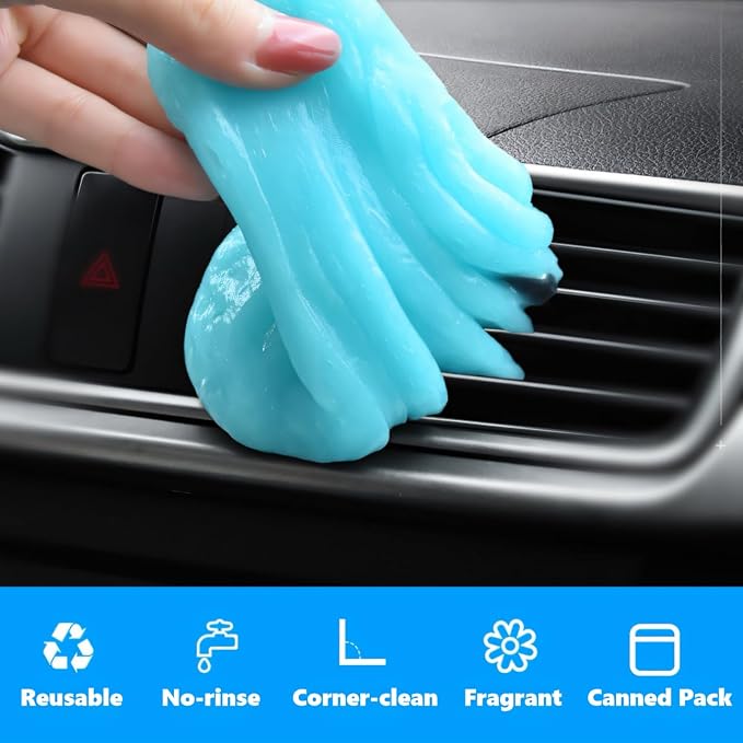 Car Cleaning Gel, Reusable Detailing Putty - Image 3