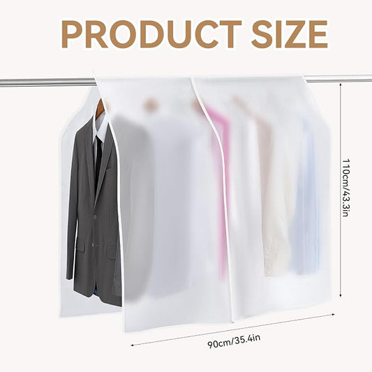 Clothing Rack Covers Hanging Clothes Dust Covers Garment Bag Organizer Storage - Image 2