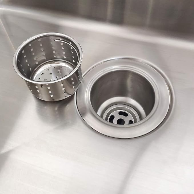 Kitchen Sink Drain Basket Only, 3-inch Basket - Image 4