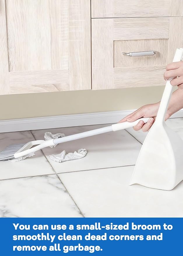 Small Broom and Dustpan Set, Household Mini Broom and Dustpan Set, Mini Broom - Image 3