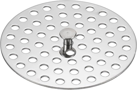 uxcell Shower Drain Hair Catcher, 3 inch Stainless Steel Round Floor Drain by uxcell
