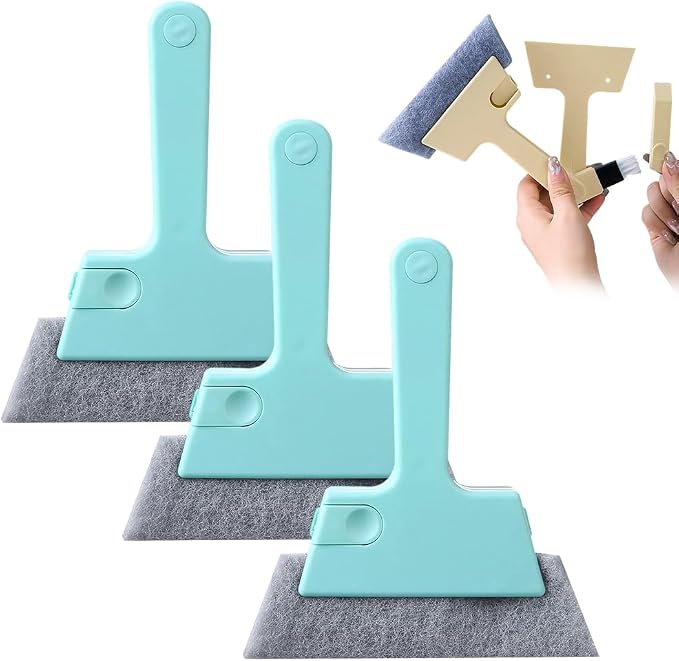 Magic Window Track Cleaner, 2025 New Magic Window Cleaning Brushes, Window by Fiopet