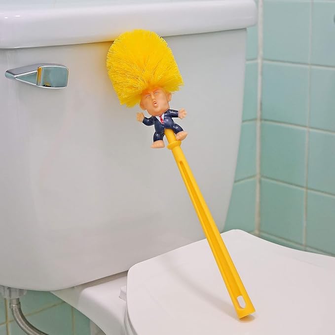 Toilet Brush, Great Gag Gift, Fun Design, Political Satire Products - Image 4