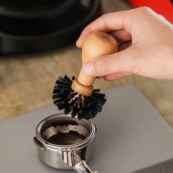 MHW-3BOMBER Coffee Portafilter Cleaning Brush Espresso Machine Portafilter - Image 4