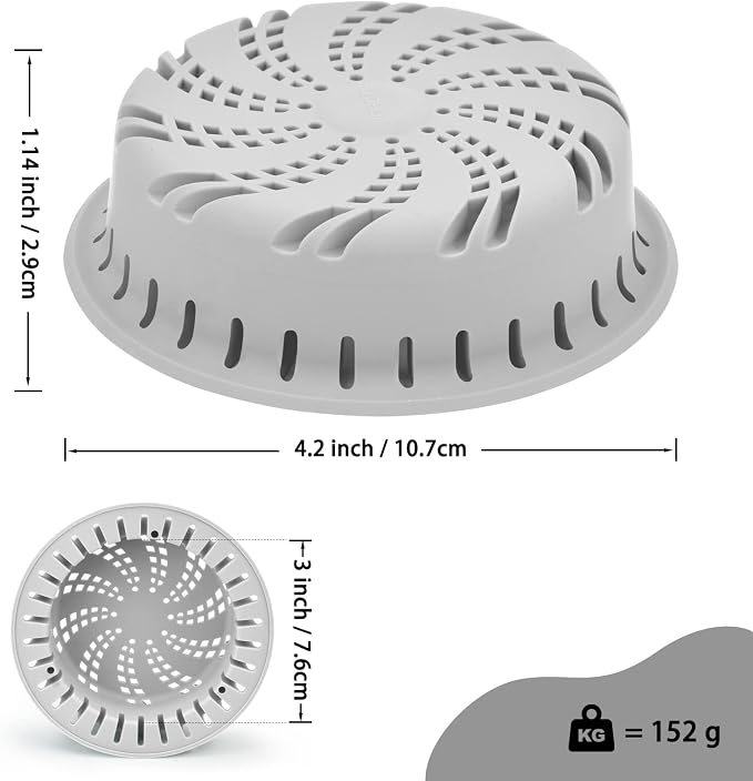 Silicone Drain Hair Catcher Bathroom Sink Bathtub Drain strainers - Image 8