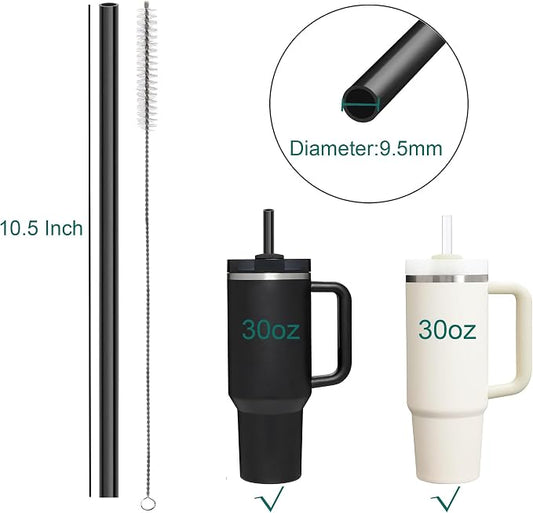 Dakoufish Replacement Straw for Stanley Flowstate 30oz Tumbler, Reusable Straws - Image 2