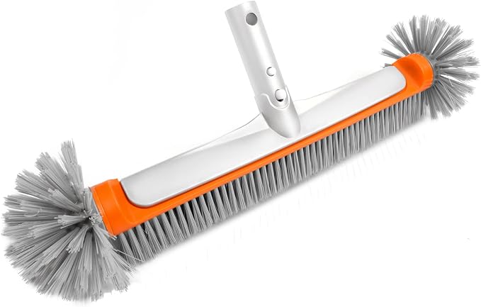 Poolvio Professional 17.5" Floor & Wall Pool Cleaning Brush by POOLVIO