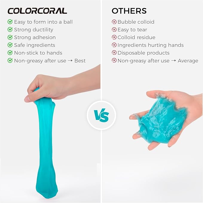 ColorCoral 2Pack Car Cleaning Gel Universal Dust Cleaner - Image 7
