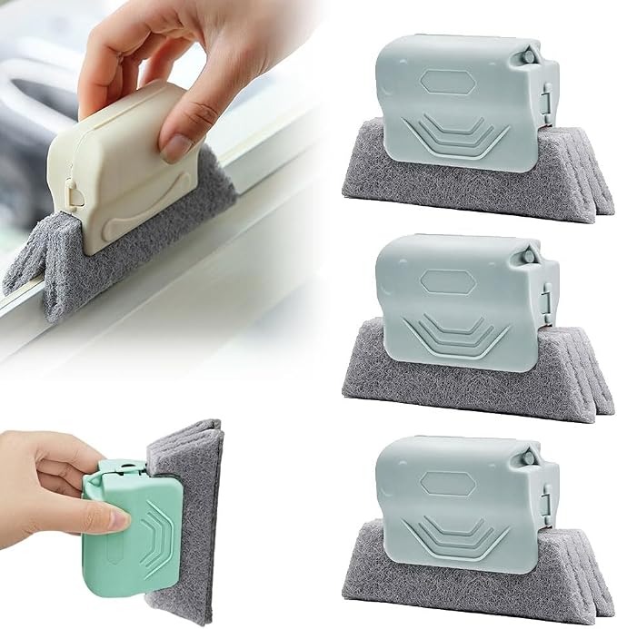 Magic Window Track Cleaner, 2025 New Window Groove Cleaning Brush Tools Set by SROCOPT2025NewFashion