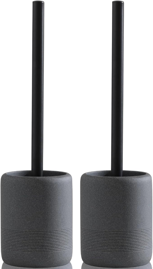 Toilet Brush and Holder Set by Haocoott