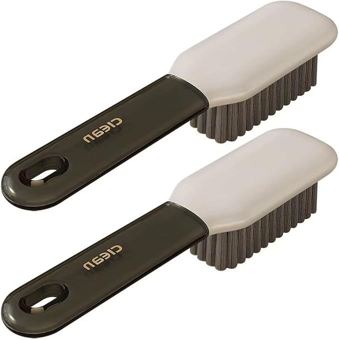 2 Pack Shoe Brush, Shower Cleaning Brush, Scrub BrushComfort Grip, Kitchen by Lekayihu