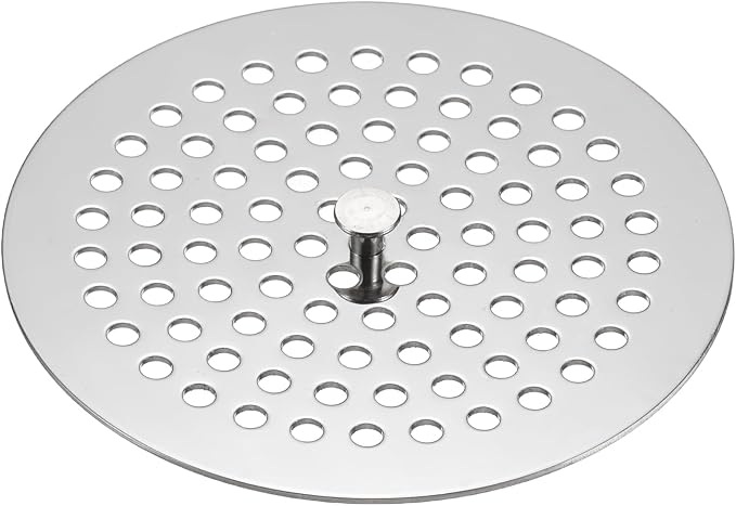 uxcell Shower Drain Hair Catcher, 3.9 inch Stainless Steel Round Floor Drain by uxcell