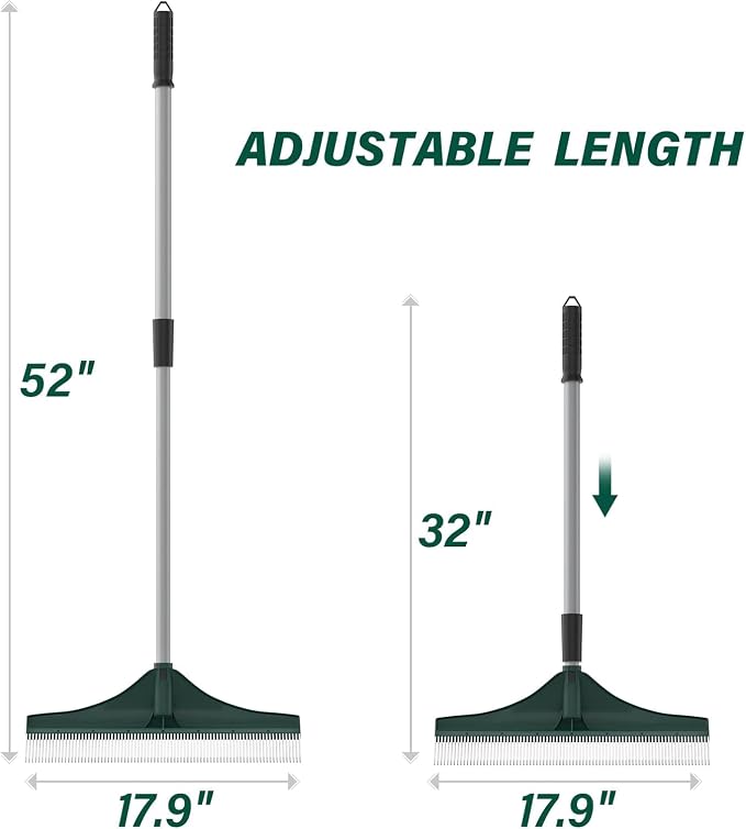 SOYUS Artificial Turf Rake Carpet Rake, Hand Rakes - Image 2
