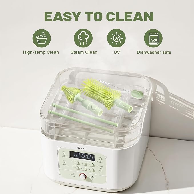 Baby Bottle Cleaner Brush Set Bottle Cleaner Brush Set Portable Bottle Cleaning - Image 6