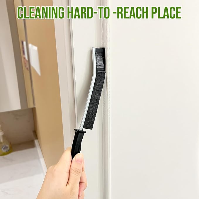12Pcs Crevice Cleaning Brush Set, Hard Bristle Cleaning Supplies - Image 8