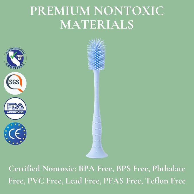 Nontoxic Silicone Bottle Brush - Image 7