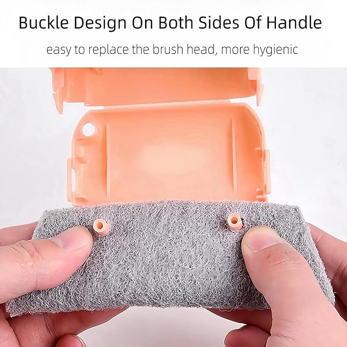Magic Window Track Cleaner, 2025 New Window Groove Cleaning Brush Tools Set - Image 4