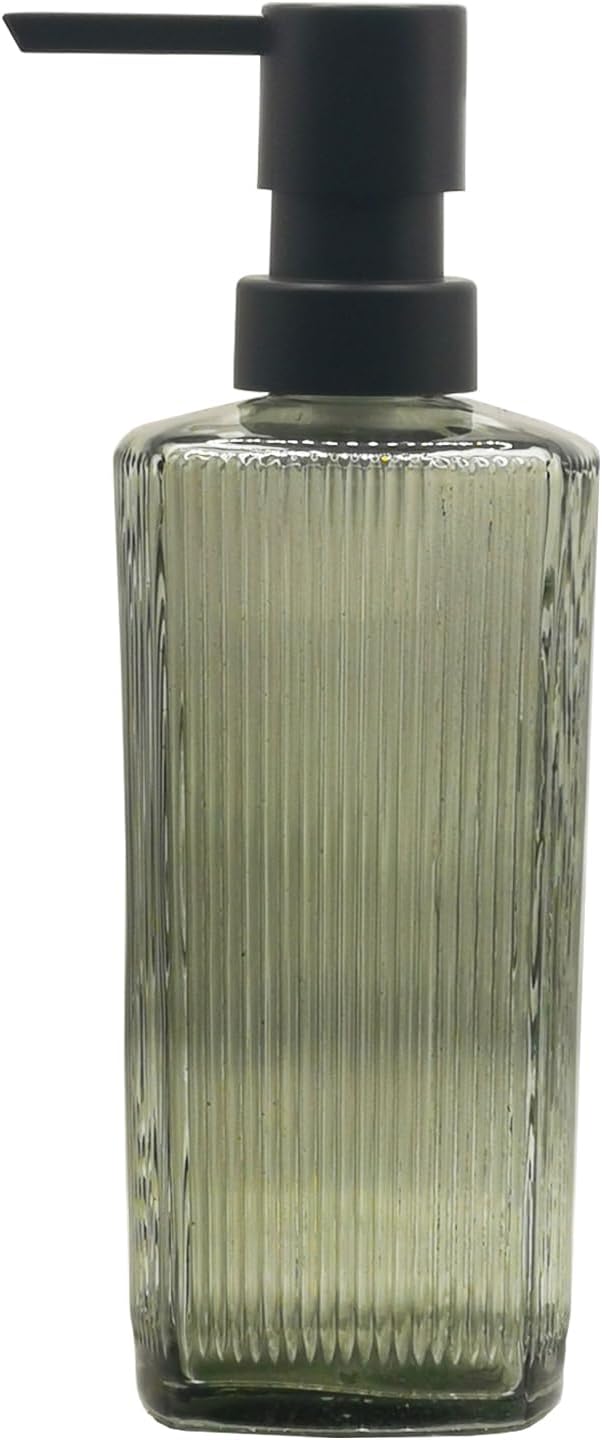 Green Glass Soap Dispenser by YYTSGG