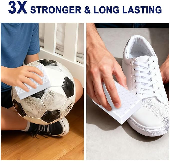 10 Pack Magic Sponge Eraser 3X Thick and Long Lasting Melamine Cleaning Sponges - Image 3