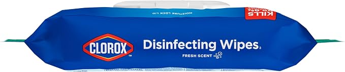 Clorox Disinfecting Wipes Flex Pack, Bleach Free, Fresh Scent - Image 12