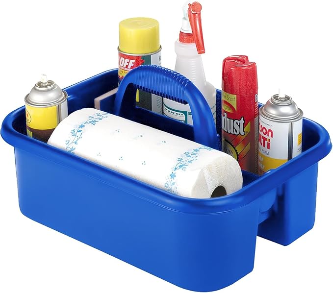 Akro-Mils 09185 Plastic Tote Tool & Supply Cleaning Caddy - Image 8