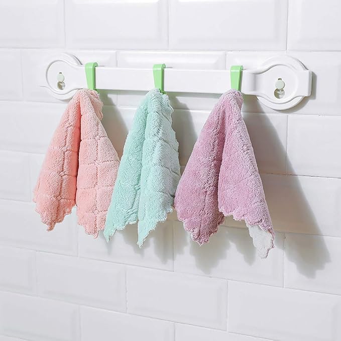 kimteny 12 Pack Kitchen Cloth Dish Towels, Premium Dishcloths, Super Absorbent - Image 7