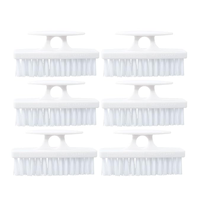Superio Nail Brush for Cleaning Fingernails, Nail Scrubber Brush, Toe Foot by Superio