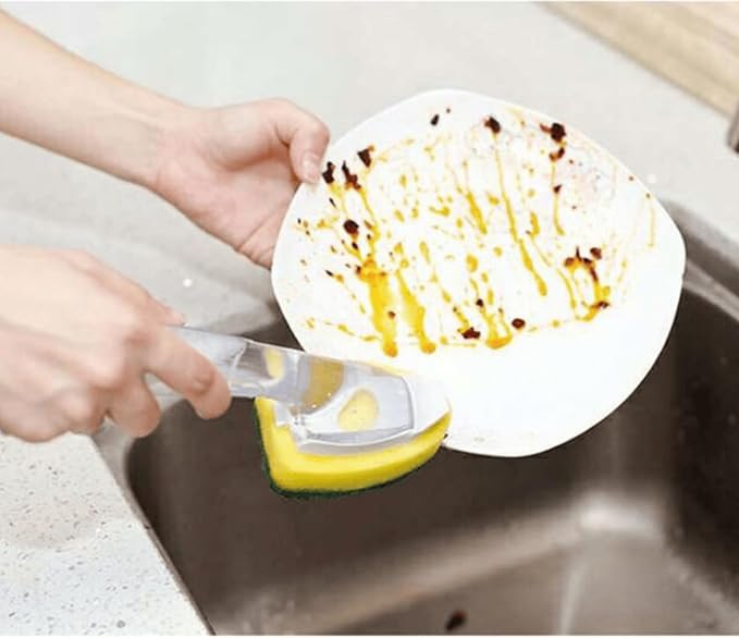 2 PCS Heavy Duty Dish Wand Refills Kit - Image 5