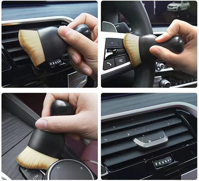 Car Interior Detailing Brush, Auto Interior Soft Hair Removal Brush, Car Brush - Image 5