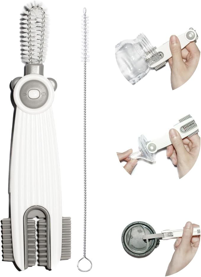 3 in 1 Cup Lid Gap Cleaning Brush Set by ARISENODirect