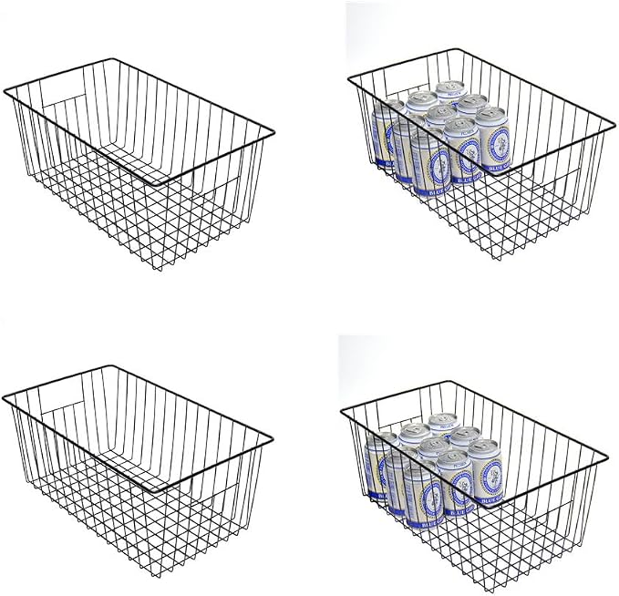 16inch Upright Freezer Organizer Baskets by Y.Z.Bros