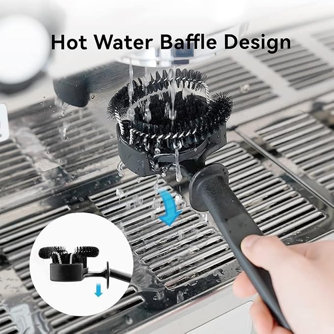 watchget Espresso Coffee Machine Cleaning Brush Espresso Group Head Cleaning - Image 6