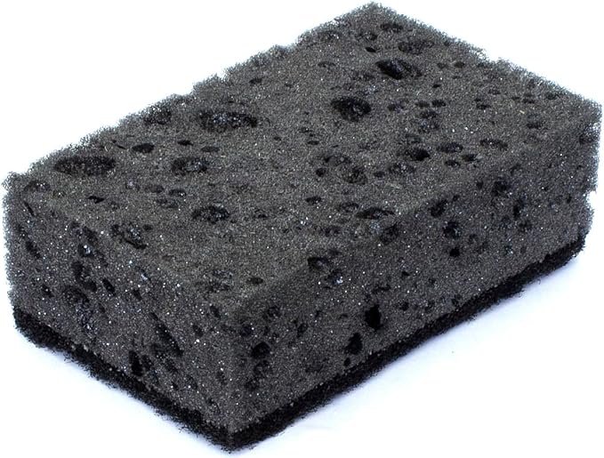 Black Scrub Sponges. Made in Europe. 9 Pack, 4.3x2.8x1.4 inches. Heavy Duty and - Image 7