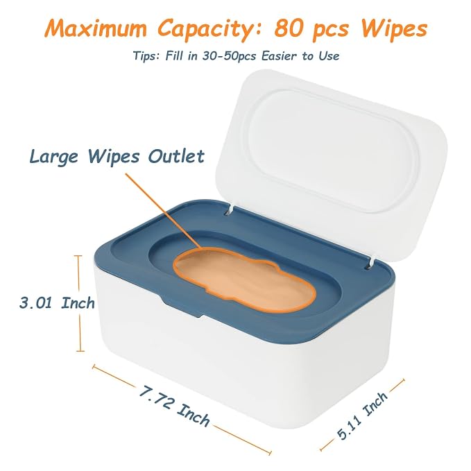 2 Pack Wipes Dispenser, Wipe Holder - Image 6