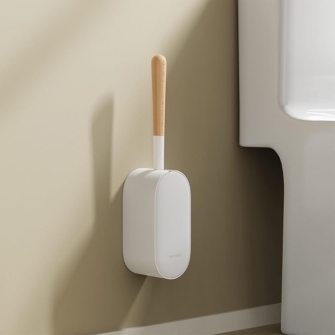 Toilet Cleaner Brush, Diveotree Toilet Brush and Holder - Image 3