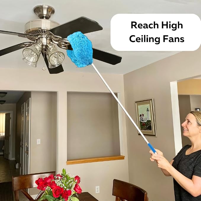 Evelots Ceiling Fan Blade Brush Cleaner - Image 6