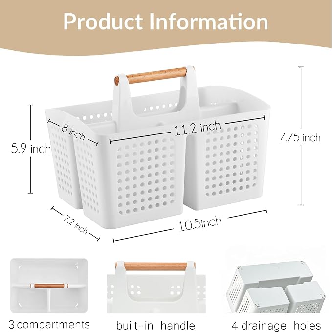 Portable Shower Caddy Basket - Image 2