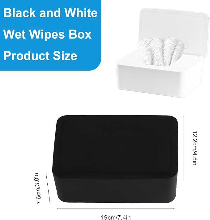 1 Pcs Diaper Wipes Dispenser, Refillable Wipe Container, Wipe Container - Image 2