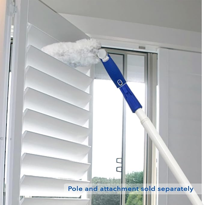 Unger Wide Blind Duster – Adjustable Head Blind Cleaner Duster Tool, Household - Image 4
