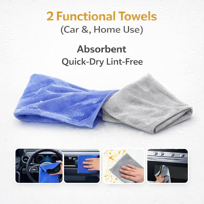15-Piece Car Interior & Glass Cleaning Kit - Image 7