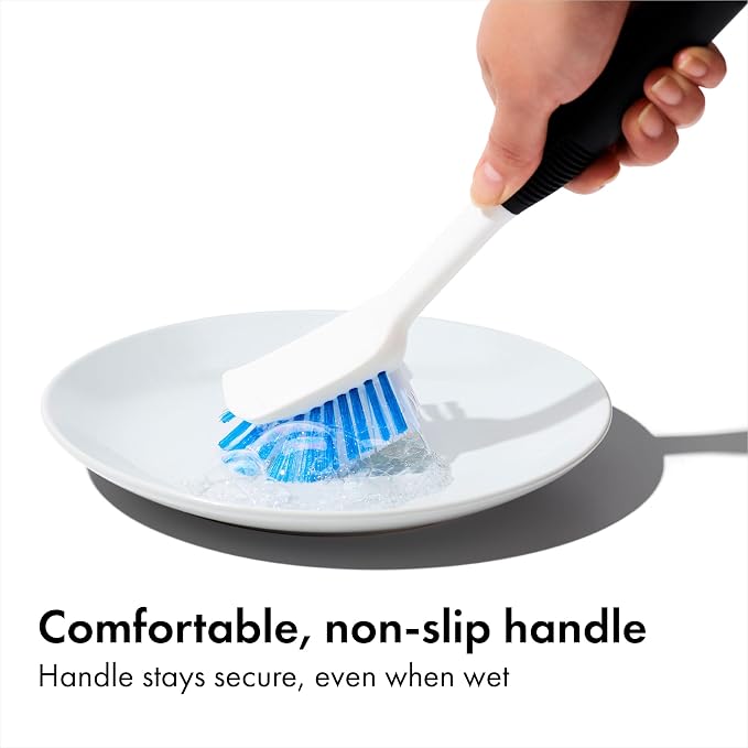 OXO Good Grips Dish Brush, Nylon Bristles - Image 2